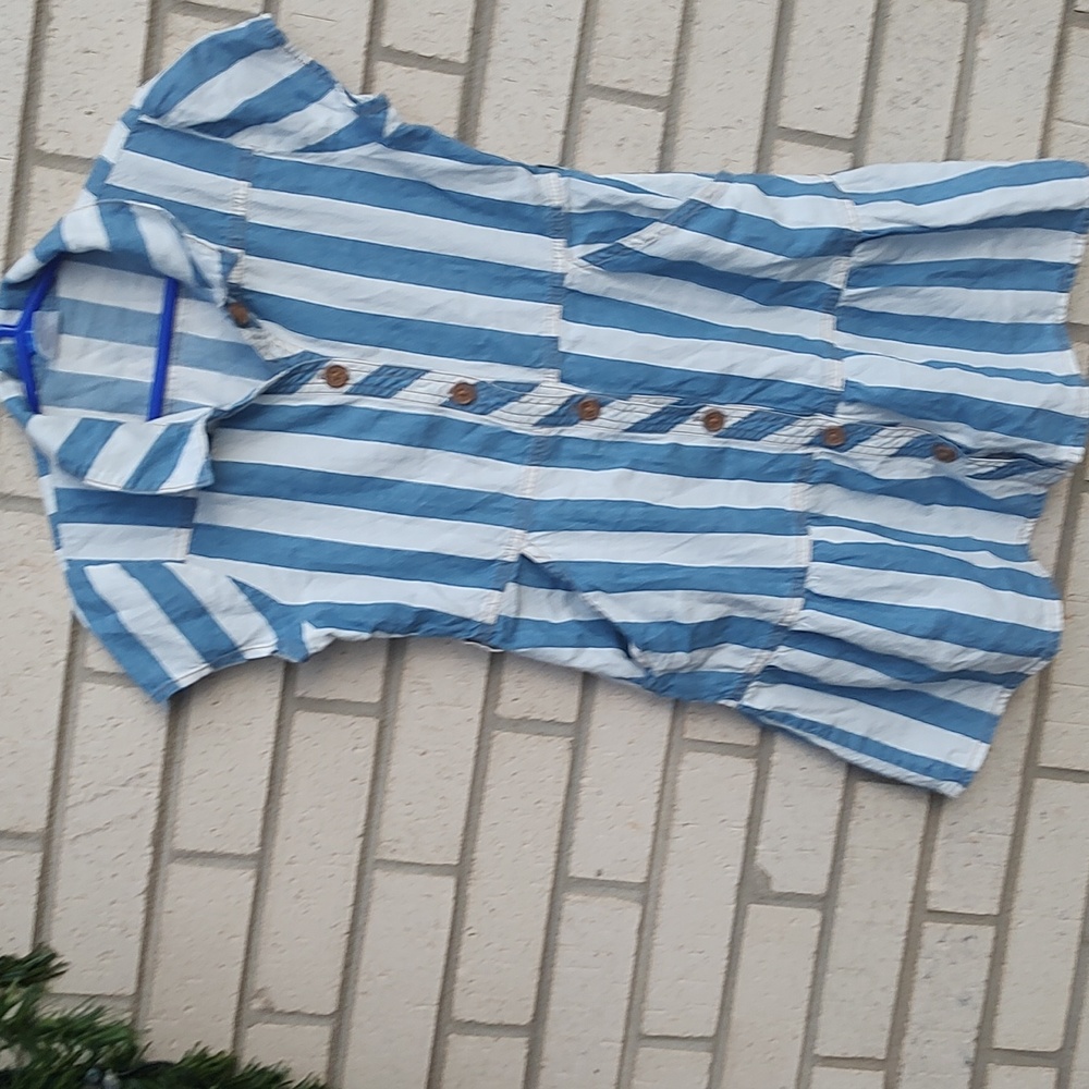 Blue/White Stripe dress